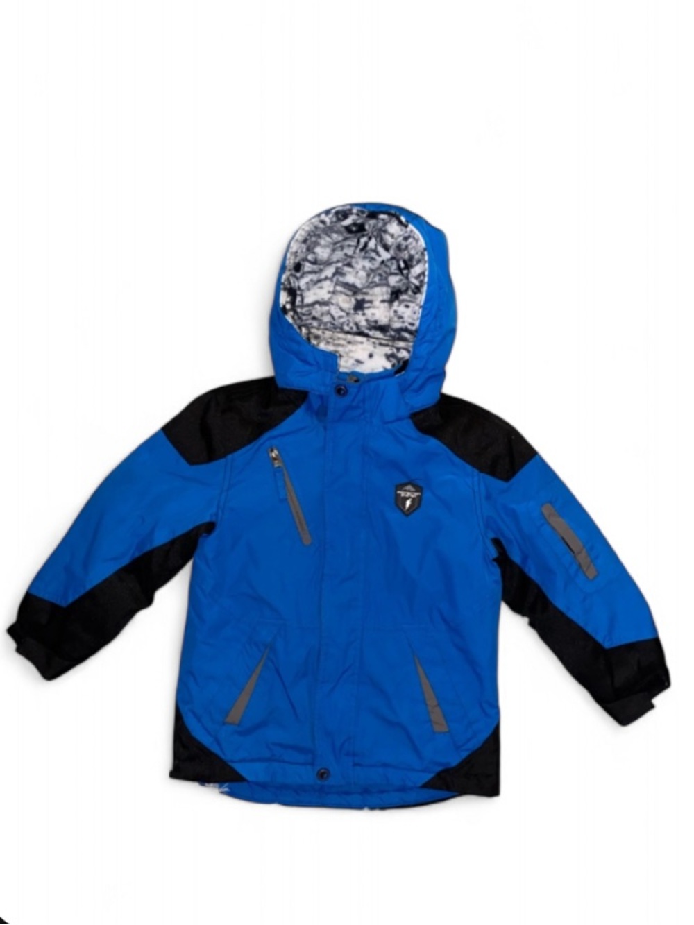 Blue and Black Kids Jacket
